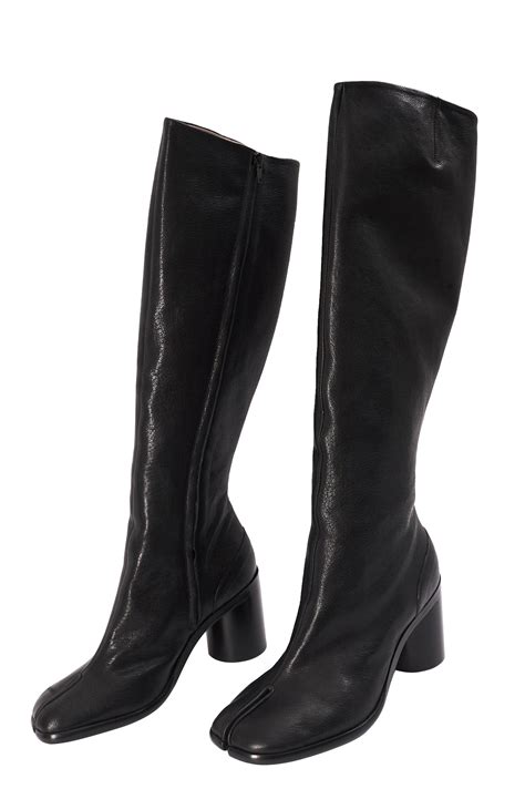 margiela replica boots|margiela tabi knee high boots.